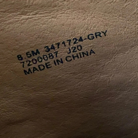 FRYE Allister Smock Ankle Bootie Gray, 8.5 (brownish gray) NEW - Picture 16 of 16